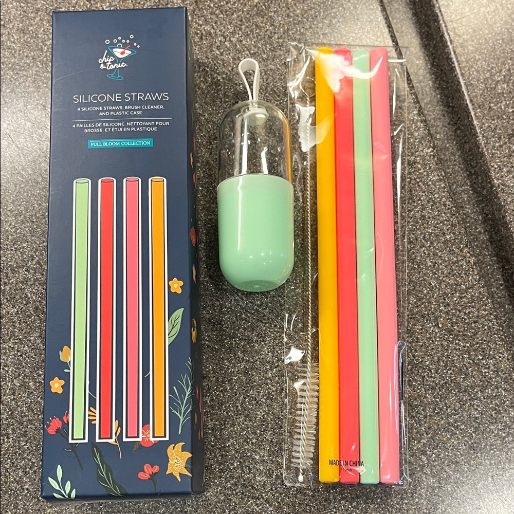Chic & Tonic Silicone Straws